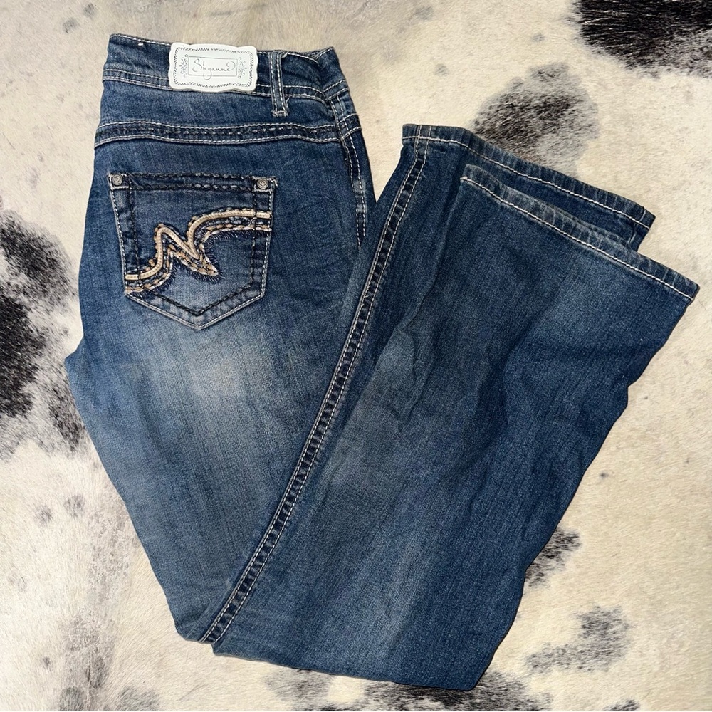 SHYANNE Women's Blue Jeans “Short length” - Picture 10 of 10